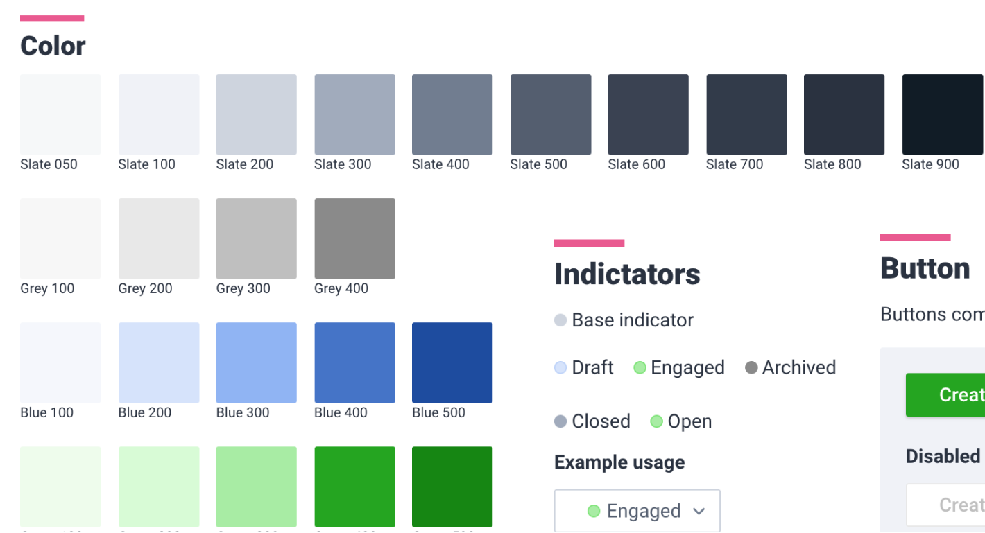 design system screenshot